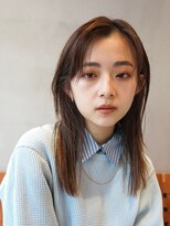 ニコ トウキョウ(nico TOKYO)&nbsp;イメチェン大人可愛い小顔カットフェミニンダークアッシュ