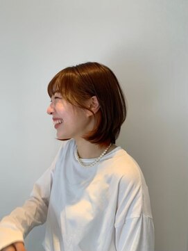 イオエ(ioe) 黒髪/ボブルフ/ネビージュ/小顔/ワンレン/髪質改善/グレージュ