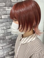 リアイス(Re:ICE)&nbsp;チェリーピンク丸みミニウルフペールピンクインナーカラー