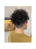 【EIGHT上尾】お客様スタイル_デザインカラー_メンズパーマ