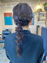 イースエモーション(ease et motion) 編み下ろしヘアセット