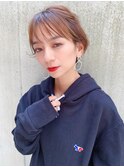 ショートカット ヘアピンアレンジ