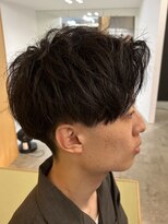 ニアウ 伊勢崎連取店(Niau)&nbsp;メンズマッシュパーマツイストスパイラルパーマ波巻きパーマ