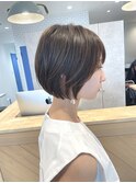 小顔ショートボブ