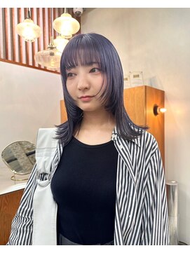 ニール シトロン 名古屋 伏見 丸の内(NEELU citron) 【Neelu_misa】ラベンダーグレー