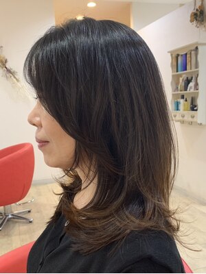 [寺田町]半個室空間でゆったりとしたSALONTIMEを…◇髪質改善ヘアエステで”なりたい”髪の質感へ導きます*