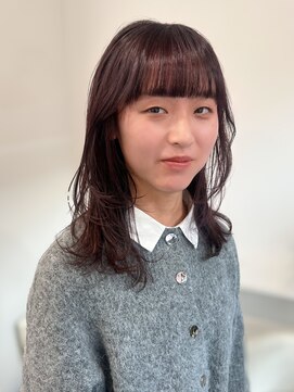 シュク 高円寺(SYUK) kanna【高円寺中野】ミディアム/チョコレートブラウン/顔まわり