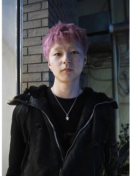 イロ(IRO) メンズショート×ベビーピンク