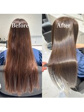 《髪質改善★TOKIOトリートメント》髪質改善トリートメント/髪質改善カラー/白髪染め/岡山