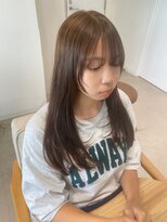 コト 福井大和田店(coto)&nbsp;レイヤーカット　ブリーチなしダブルカラー　福井美容室