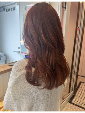 アバーブ ギンザ(Above Ginza) 20代30代40代50代◎ブリーチなし/オレンジブラウン