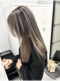 グレージュバレイヤージュ