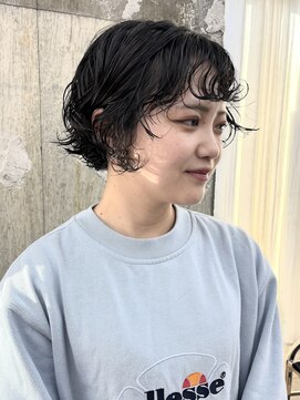 エイミー(amy.) ボブパーマ/黒髪パーマ