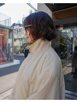 アクアオモテサンドウ(ACQUA omotesando) △大人可愛い癖毛風ボブパーマミディアムパーマグランジパーマ