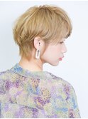 ハイトーンショート/美シルエット/くびれ/首もとスッキリ