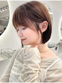 【ミニボブ】ナチュラルボブ/ストレートボブ/ショートボブ