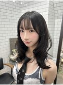【広島韓国ヘア】韓国レイヤーカット×フォワード巻き！