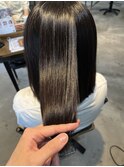 シルクストレートボブ
