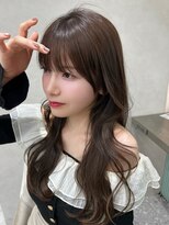 ロール 博多(Role)&nbsp;オリーブベージュ/ブリーチなし/暗髪/透明感カラー／髪質改善