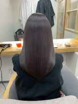 アリアツイン バイ エクラート 池袋西口店(ARiA TWiN by ECLART)&nbsp;髪質改善パープルグレージュ