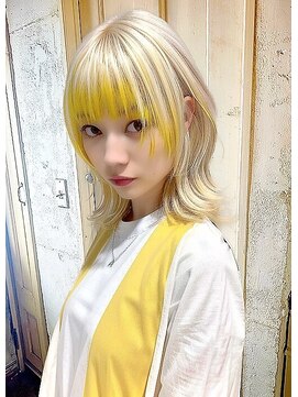 エノア 青山(ENORE) ブリーチ/ダブルカラー/グラデーションカラー/インナーカラー