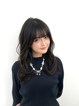 アマトウキョウ アユンチェ(AMA TOKYO×AYUNCHE) 韓国ヘア_レイヤー＿艶カラー