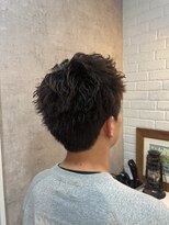 アンカー(ANCHOR)&nbsp;MEN’S HAIR/スパイキーショート/サーフカール/刈り上げ/印西市