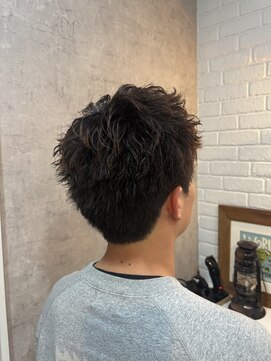 アンカー(ANCHOR) MEN’S HAIR/スパイキーショート/サーフカール/刈り上げ/印西市