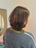 ユウヘアー 本山店(U Hair)&nbsp;大人ミディアムボブ/レイヤー/似合わせ