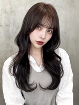 カラークチュール(Color Couture)&nbsp;着物ヘア/大人ガーリー/ダークアッシュ/似合わせカット/大宮