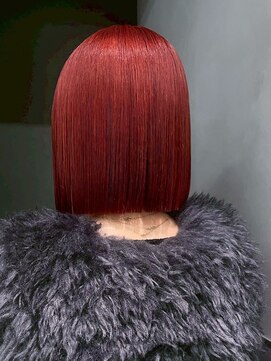 アルバム 新宿(ALBUM SHINJUKU) ボブ韓国ヘアダブルカラー似合わせカット_ba578272