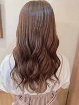 ユキオグループ グラン(yg GRAN) 大人ガーリー◎前髪なしロング×透明感グレージュ