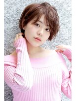 ラフィス ヘアー ラヴィ 寝屋川店(La fith hair lavie) 【La fith】 ピンクブラウン×ショートスタイル