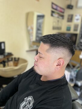 バーバーサトウ(BARBER SATO) 濡れパン