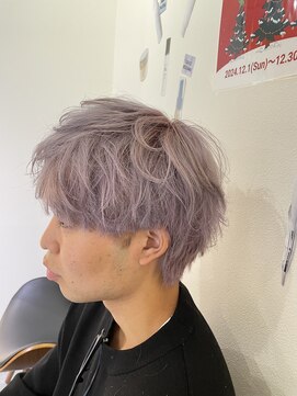 パプスドコワフュール 甲子園口店(Pap's de coiffeur) 西宮美容室/甲子園口美容室/パプス甲子園口/バイオレット