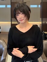 ヘアーメイク グレース 本店(HAIR MAKE GRACE)&nbsp;くびれショート×顔周りlayer