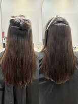 シンシア 銀座(sinsia) "ダメージによる広がり"もsinsストレートで綺麗になります!