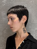ピークアブー 原宿ハラカド(PEEK-A-BOO) ピクシーショート、ベリーショート、くびれショート黒髪ショート