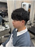 シャドウパーマ/マッシュ/刈り上げありスタイル