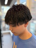ロエメンズ(LOE men’s)&nbsp;リバースセンターパート/ニュアンスパーマ[大宮]