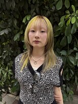 アルク(A.R.K)&nbsp;yellow brown デザイン　ハイトーン