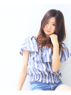 アルターシェリー(aL-ter che'rie) 外ハネナチュラルカールで大人ロング【アルター津田沼屋代丈児】