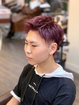 ヘアサロン ルネ 経堂店(Rene) イルミナカラー☆ディープパープル♪