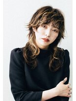 エール(a:le) ウルフヘア ハイライトデザインカラー