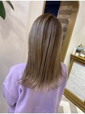 ハイトーンでも上品に☆ハイライト×ホワイトアッシュ 西田大樹