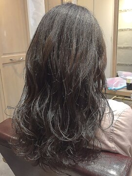 オーブ ヘアー ブランコ 久米川店(AUBE HAIR Blanco) 【外国人風】ゆるっとウェーブ