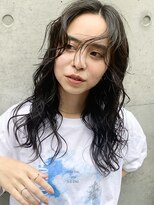 アイティー バイ アルバム 浦和店(IT by ALBUM) ニュアンスパーマ_オリーブカラーハイライトカラー_27841