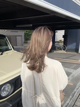 ヘアークリエイションソイ(HAIR CREATION SOI) 極細シークレットハイライト×ラテベージュ