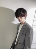 無造作センターパート