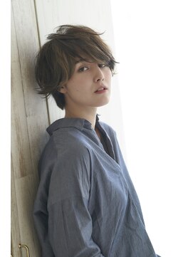 ノアランス 池袋(noah rance) 小顔効果☆ナチュラルひし形ショート